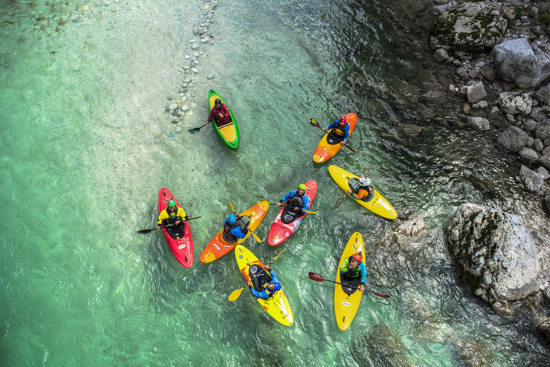 Soca-Kajakschule Slideshow