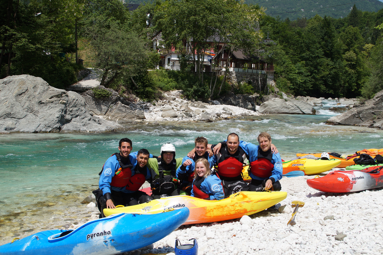 Soca-Kajakschule Slideshow